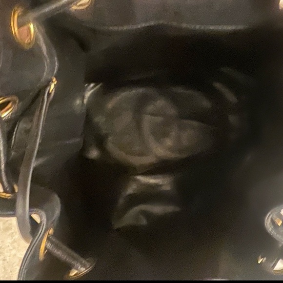 Authentic Chanel bucket bag caviar CC stitched 1987 - Picture 6 of 8